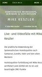 Mobile Screenshot of mike-keszler.de