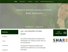 Tablet Screenshot of mike-keszler.de